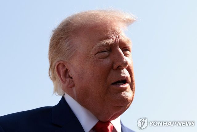 도널드 트럼프 미국 대통령