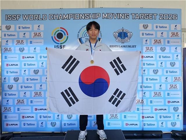 무빙타깃 동메달을 획득한 김재민