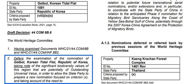 2021년 당시 자문기구 평가 