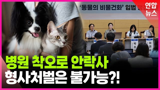 [영상] 생명 앗아가도 '물건값'만?…불붙는 반려동물 법적지위 - 2