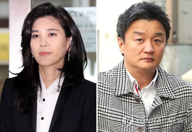 이부진 신라호텔 사장과 임우재 전 삼성전기 고문