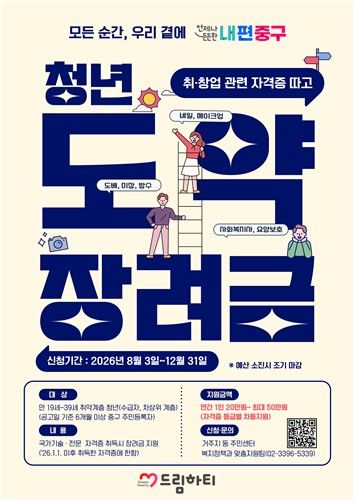 중구, 청년도약장려금