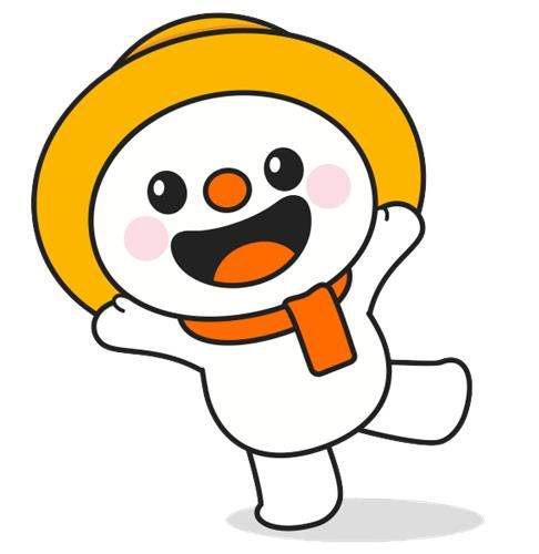 평창군 캐릭터 '눈동이'