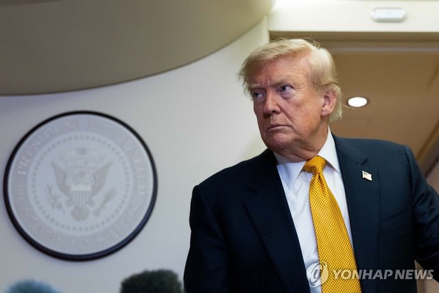도널드 트럼프 미국 대통령 