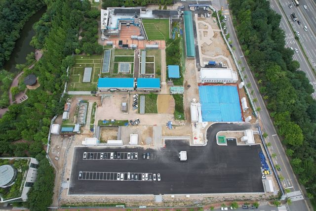 증설된 판교수질복원센터