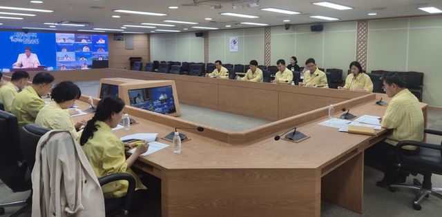 전남광주시, 폭염·가뭄대응 상황 점검