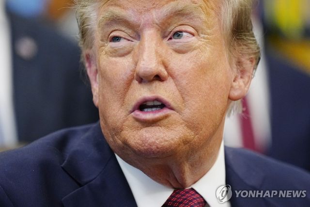 도널드 트럼프 미국 대통령