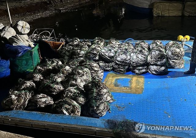 금어기 꽃게 불법조업 어선 적발