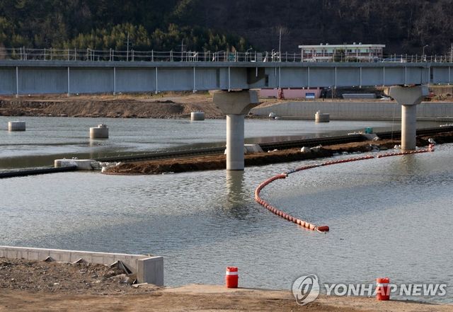 포항 형산강 취수정과 취수정보