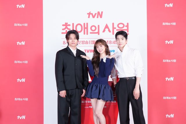 '최애의 사원'에 출연하는 차우민, 김혜준, 강훈(왼쪽부터)