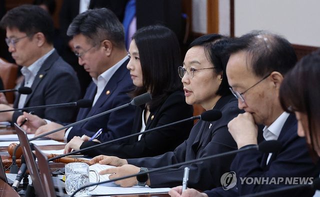 국무회의 주재하는 한성숙 국무총리