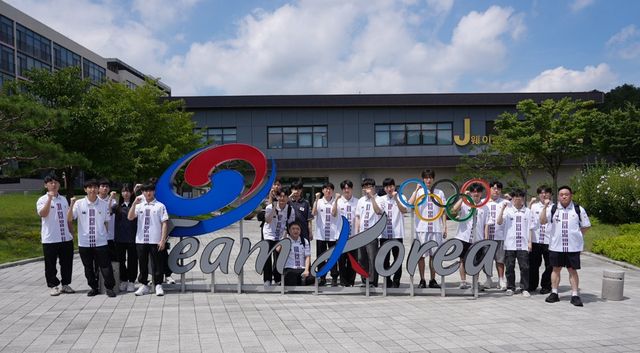 진천 국가대표선수촌에 입촌한 e스포츠 대표팀