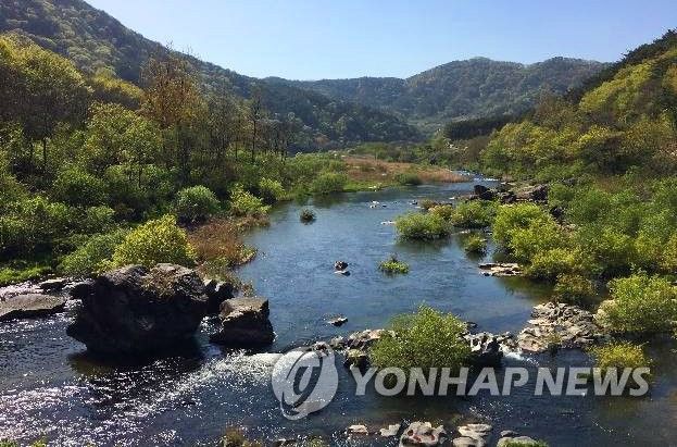 섬진강 장군목 일대