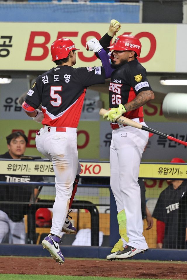31호 홈런을 날린 김도영