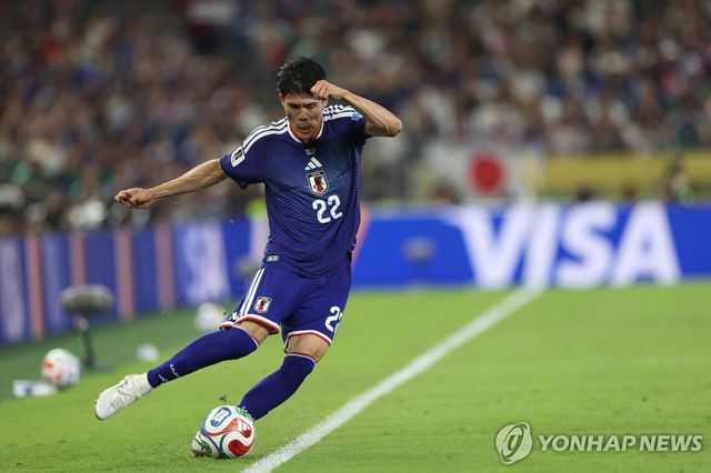 일본 축구대표 도미야스 다케히로.