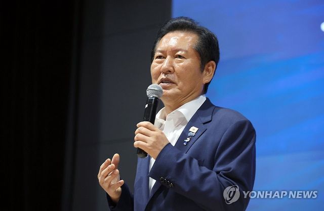 발언하는 정청래 당 대표 후보