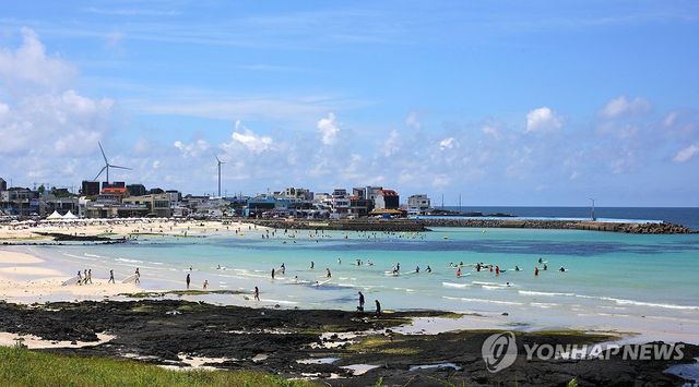 피서 절정 제주