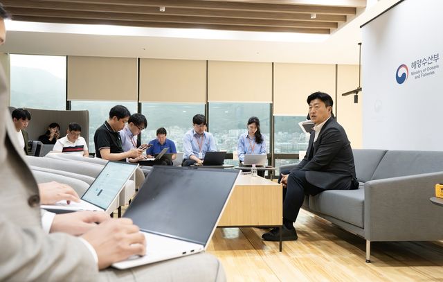 기자 간담회 연 남재헌 해양수산부 차관