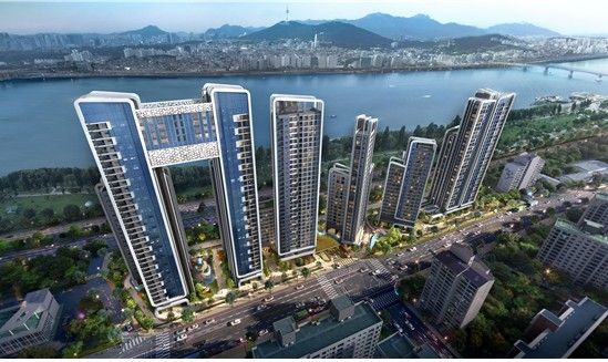 서초구 잠원동 신반포16차아파트 재건축 조감도