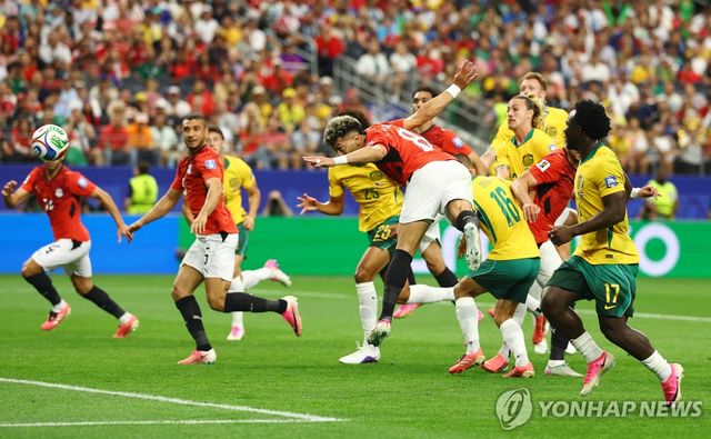 이집트 이맘 아슈르의 선제골 장면