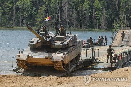 지난 6월 진행된 폴란드와 리투아니아의 합동군사훈련