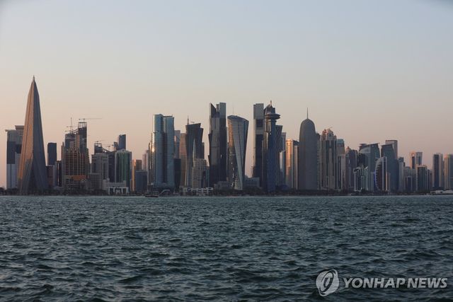 도하의 빌딩숲