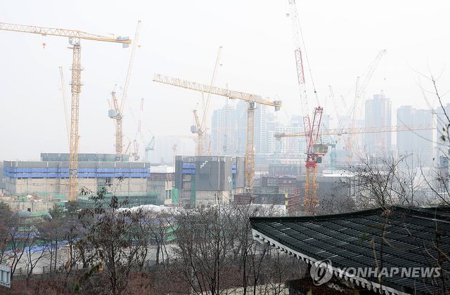 아파트 건설공사 현장