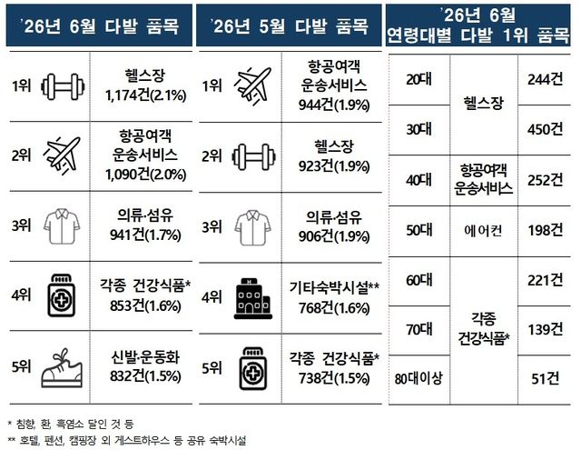 6월 소비자상담 빅데이터 동향
