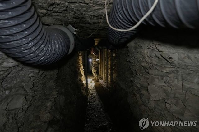 헤즈볼라가 구축한 레바논의 터널