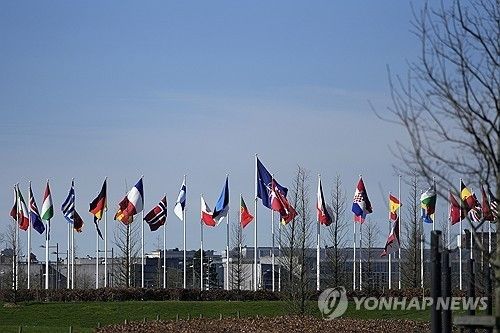 벨기에 브뤼셀의 나토 본부 