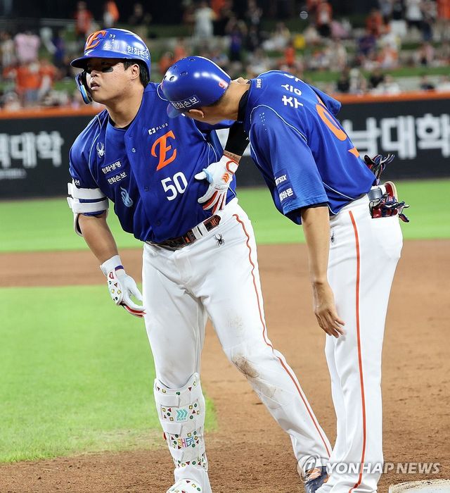 옆구리 통증 강백호
