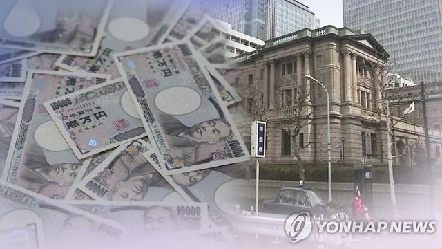 일본은행과 엔화(CG)