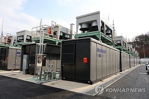 수소연료전지발전소. [연합뉴스 자료사진]
