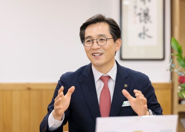 민선9기 포부 밝히는 우승희 영암군수