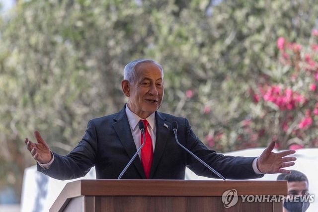 베냐민 네타냐후 이스라엘 총리 [AFP=연합뉴스. 재판매 및 DB 금지]