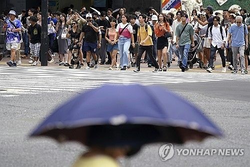 일본의 폭염