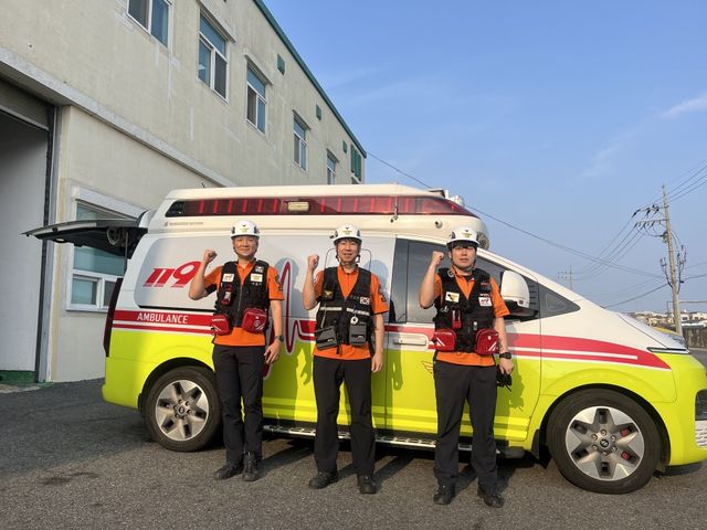 충남소방본부 구급대원