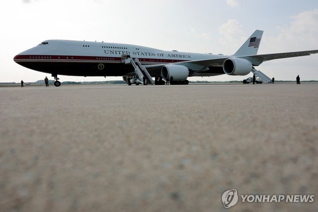 카타르 왕실이 도널드 트럼프 대통령에게 선물한 미국 대통령 전용기 