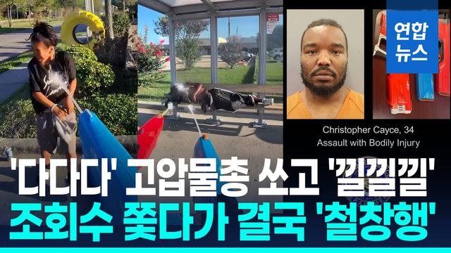 [영상] 행인에 고압물총 마구 쏘고 '낄낄'…조회수 올리려다 결국 - 2