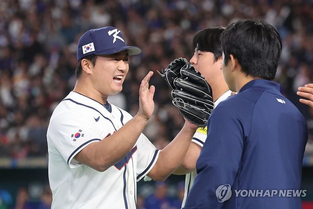고우석의 웃음