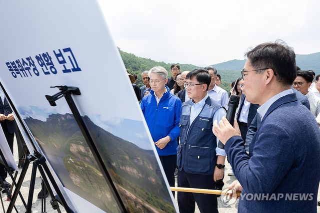 김성환 장관, 동복댐 활용 방안 점검