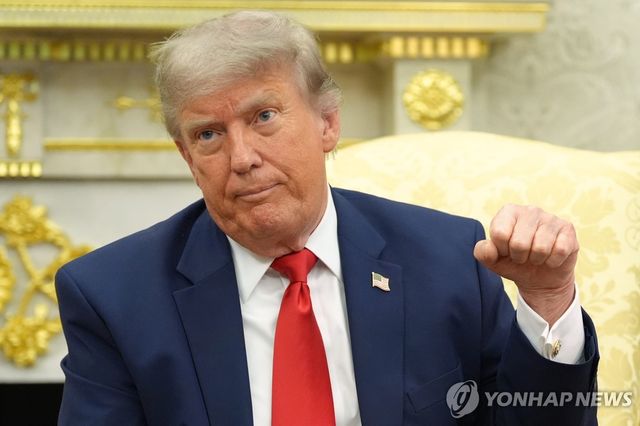 도널드 트럼프 미국 대통령