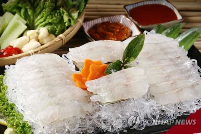 농어회