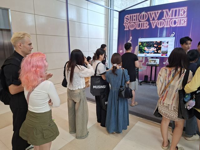 한류박람회·아세안K푸드페어 노래방 부스