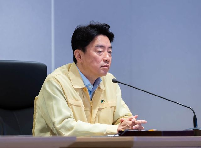 강훈식 대통령 비서실장, 국가위기관리센터 방문