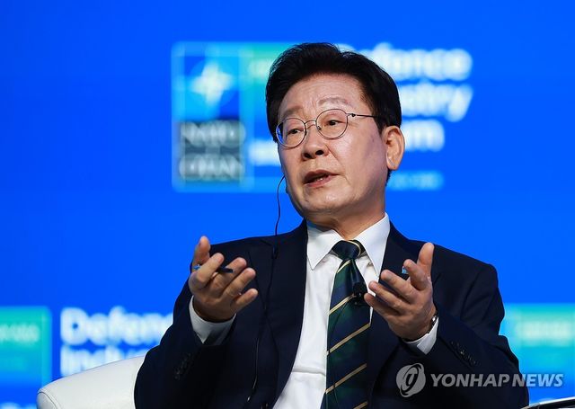 답변하는 이재명 대통령