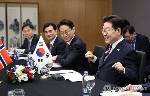 이재명 대통령, 한-노르웨이 정상회담