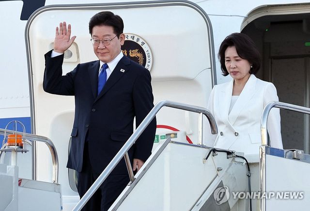 이재명 대통령, 몽골 도착
