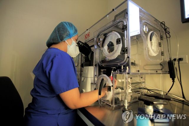불임 치료 병원의 의료진