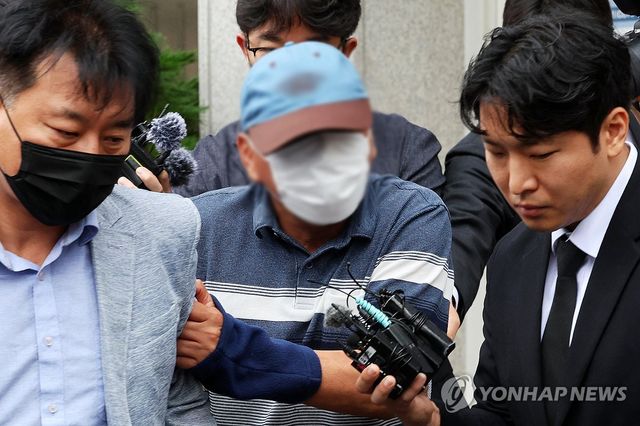 영장심사 마친 '장윤기 사건' 증거 인멸 혐의 경찰관